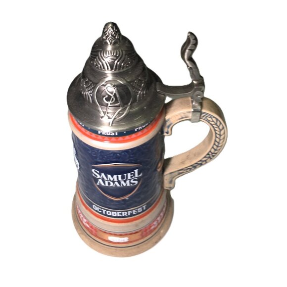 🛑SAMUEL ADAMS Octoberfest ➕🆒 BEER STEIN Limited Edition CUP 💸BUY NOW‼️🟢 - Picture 16 of 16